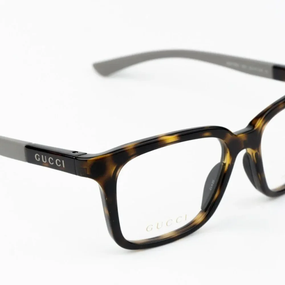 SALE! NEW Gucci GG1738O 002 Havana Grey Unisex Square Eyeglasses GG 1738O
